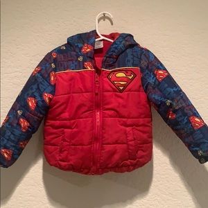 Superman winter coat